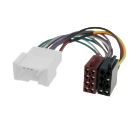 Conector adaptor cablaj radio auto ISO, cod ZRS-AS-47B, Fiat, Mazda, Nissan, Opel, Renault, Subaru