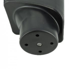 Cotiera auto compatibila Dacia Logan I 2004-2013 Imitatie de piele Negru - Img 4