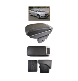 Cotiera auto compatibila Ford Focus MK2 2005–2011, piele ecologica - Img 2