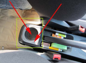Cotiera auto VW POLO 2011-2017, negru, imitatie de piele - Img 4