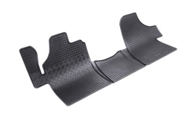 Covorase auto cauciuc Mercedes Viano W639 2004-2014, 2-3 locuri, RIGUM