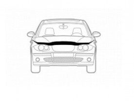 Deflector capota compatibil FORD TRANSIT 2006-2013 - Img 3