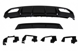 Difuzor Bara Spate Compatibil cu MERCEDES A-Class W176 Facelift 2012-2018 A45 Design - Img 2