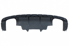 Difuzor Bara Spate Evacuare Dubla compatibil cu AUDI Q5 8R Facelift 2013-2016 Bara S Line - Img 7