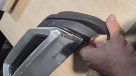 Difuzor bara spate universal , ELITE PLUS B Design, negru mat / lucios, PRODUS DETERIORAT - Img 5
