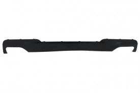Difuzor de aer cu evacuare dubla negru lucios compatibil cu BMW F10 F11 Seria 5 2011-2017 M-Technik 550i Design - Img 3