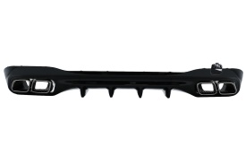 Difuzor pentru bara spate compatibil cu Mercedes C Class W206 S206 Sport Line 2021-> C63 Design - Img 1