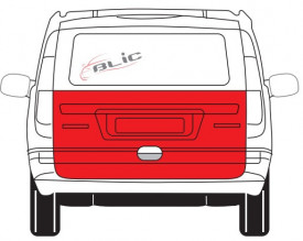 Element reperatie fata de usa exterioara Mercedes Vito W639 2004-2014, parte montare hayon spate - Img 2