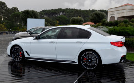 Eleron Portbagaj compatibil cu BMW Seria 5 G30 2017-> M5 Design Negru Mat - Img 8