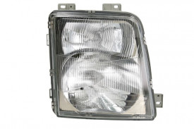 Far Dreapta H1/H4, pneumatic, culoare argintiu compatibil VW LT 1996-2006 - Img 1