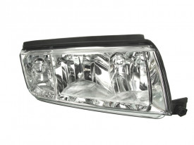 Far Dreapta H3/H7, electric, fara motoras, culoare cromat compatibil SKODA FABIA I 1999-2007 - Img 1