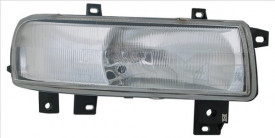Far Stanga H4, electric, fara motoras, culoare cromat compatibil RENAULT MASTER II 1998-2003
