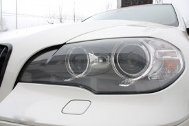 Faruri Bi-Xenon Angel Eyes compatibil cu BMW X5 E70 LCI (2010-2013) - Img 3
