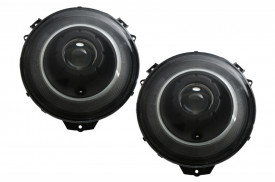 Faruri Bi-Xenon OEM Look compatibil cu Mercedes G-Class W463 (2005-2017) Negru - Img 5
