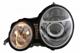Faruri compatibil cu Mercedes E Class W210 (1995-05.1999) Crom - Img 2
