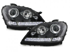 Faruri DAYLIGHT compatibil cu Mercedes M-Class ML W164 (2005-2008) Negru - Img 2
