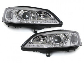 Faruri DAYLIGHT compatibil cu Opel Astra G (09.1997-02.2004) Crom - Img 4
