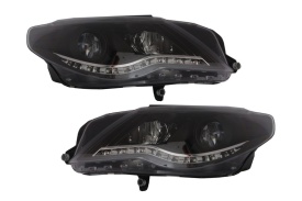 Faruri LED DAYLINE compatibil cu VW Passat CC (2008-2012) DRL Look Negru - Img 1