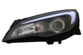 Faruri LED DRL compatibil cu Opel Astra J (2010-2015) Negru - Img 6