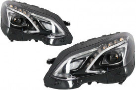 Faruri LED Xenon compatibil cu Mercedes E-Class W212 (2009-2012) Facelift Design - Img 2