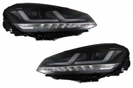Faruri LEDriving Osram Full LED si Indicator Dinamic pentru Oglinda compatibil cu VW Golf 7 VII 2012-2017 Negru pentru Faruri Xenon si Pozitie Halogen - Img 4