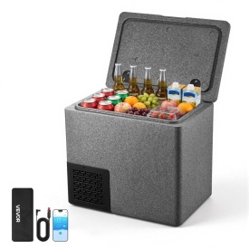 Frigider auto 12 volti, 20L, congelator portabil ultra-usor din EPP, compresor electric cu control prin aplicatie, 12V 24V DC, pentru camion, rulote, SUV, barca, calatorie, camping - Img 7