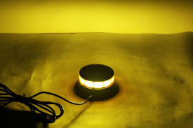 Girofar LED, prindere cu magnet, 19W, 12-24 V, buton on-off, E-Mark - Img 7