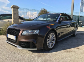 Grila Centrala compatibil Audi A5 8T 2007-2011 RS Design Negru Lucios - Img 6