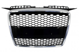 Grila Centrala compatibil cu Audi A3 8P 2004-2007 RS Design Crom