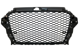 Grila Centrala compatibil cu AUDI A3 8V (2012-2016) RS3 Design Negru Lucios