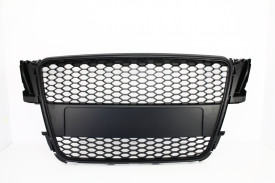 Grila Centrala compatibil cu Audi A5 8T 2007-2011 RS Design Negru Mat - Img 2