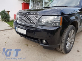 Grila Centrala compatibil cu Land Range Rover Vogue III L322 (2010-2012) Grey Silver Autobiography Supercharged Edition - Img 2