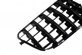 Grila Centrala compatibil cu Mercedes Clasa C W204 S204 2007-2014 GT-R Panamericana Design Negru - Img 3