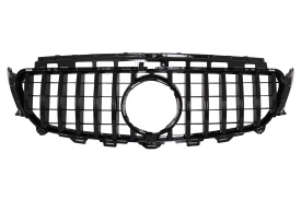 Grila Centrala compatibil cu Mercedes E-Class W213 S213 C238 2016-2019 GT-R Panamericana Design Negru