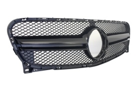 Grila Centrala compatibil cu Mercedes GLA-Class X156 (2014-2016) GLA45 Design Finisaj Negru - Img 5