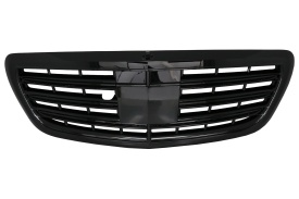 Grila Centrala compatibil cu Mercedes S-Class W222 2014-2020 S63 S65 Design Negru Lucios