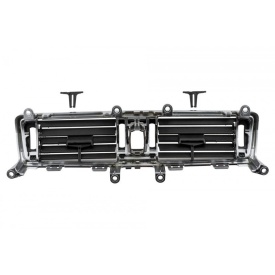Grila ventilatie centrala compatibil BMW Seria 5GT F07 2009-2015, culoare crom negru - Img 3
