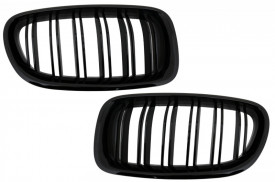 Grile Centrale compatibil cu BMW F10 seria 5 Limuzina F11 seria 5 Touring 2010-2017 Negru Lucios M Design - Img 1