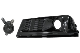 Grile Laterale compatibil cu Audi A4 B9 Sedan Avant 2016-2018 RS4 Desing Negru - Img 8