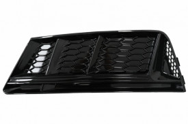 Grile Laterale compatibil cu Audi A4 B9 Sedan Avant 2016-2018 RS4 Desing Negru - Img 3