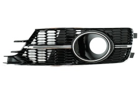 Grile Laterale compatibil cu AUDI A6 C7 4G Facelift 2015-2018 Negru Lucios si Crom - Img 8