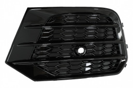 Grile Laterale compatibil cu Audi Q3 8U Facelift 2014-2017 RS Design Negru Lucios - Img 3