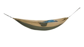 Hamac pentru drumetie, camping, pescuit sau gradina, 300x140 cm, Robens Trace Hammock Set
