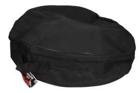 Husa de protectie pentru anvelopa, roata de rezerva 17" inch 170 x 670 mm, culoare negru cu dunga verde - Img 2