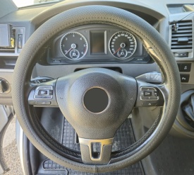 Husa volan piele perforata, compatibil cu Mazda CX-7 2007-2012