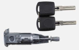 Incuietoare butuc broasca si cheie usa fata stanga cu set 2 chei compatibil Skoda Superb 2008-2015 - Img 3