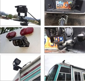 Kit de mers inapoi cu camera si monitor display de 7 inch 12V-24V pentru Camioane, Autocare, Bus-uri - Img 6