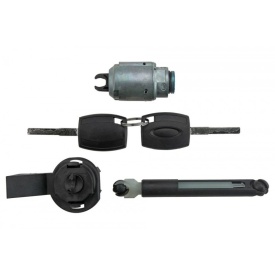 Kit reparatie incuietoare broasca capota motor compatibil cu Ford Focus II 2004-2011 cu 2 chei - Img 3