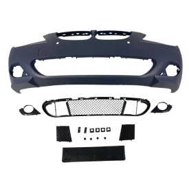 Kit tuning exterior compatibil cu BMW Seria 5 E60 2003-2007 M-Technik Design cu PDC 24mm, fara proiectoare - Img 3