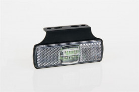 Lampa gabarit 100x32, LED, alba, cu suport lateral, 12-36V, Fristom - Img 2